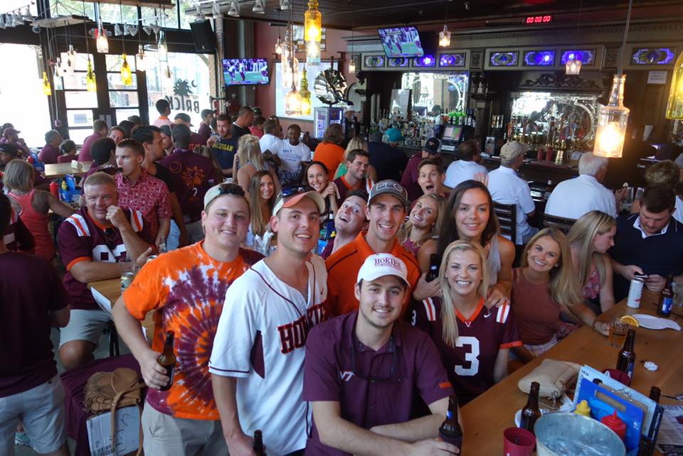 ODU at VT Game Watch at 8pm, Sep 3, 2023 - Wiley Gunter's and Alexander's Tavern